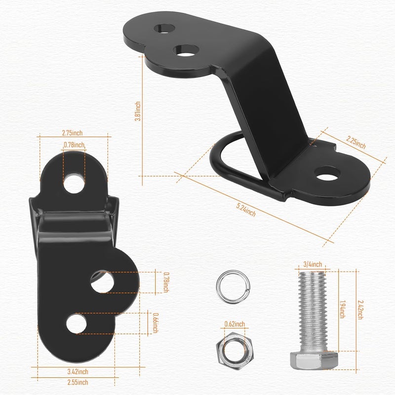 Chelhead UTV ATV Trailer Hitch, 3 Way Hitch Adapter 3500lbs for ATV UTV, 3" Drop/Rise, Fixed Reciever (3 Way Hitch Adapter) - Image 5
